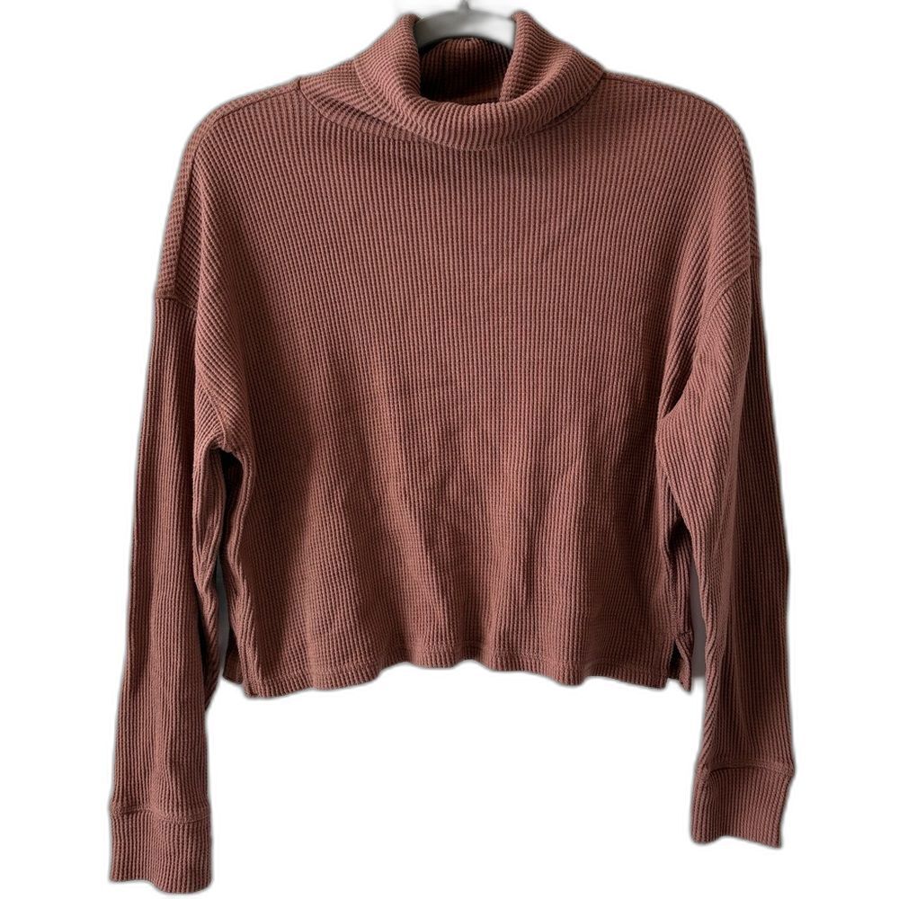 Abercrombie & Fitch Soft AF Cozy Waffle Sweater